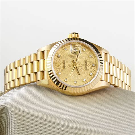 rolex lady datejust 28 in 18ct yellow gold|lady datejust 28 price.